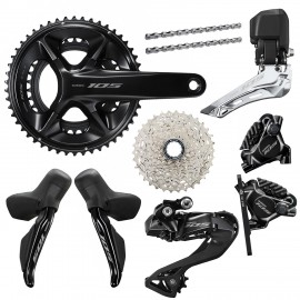 Shimano 105 R7170 Di2 Disc Groupset - 12 Speed